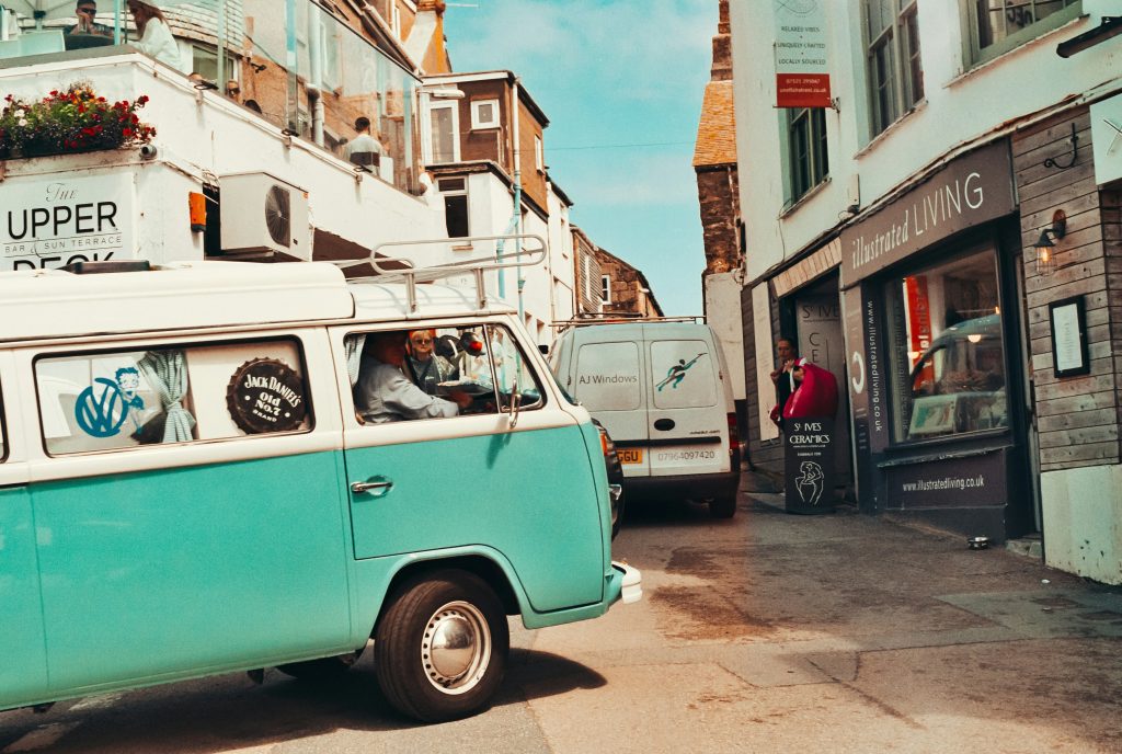 Caravan in St Ives